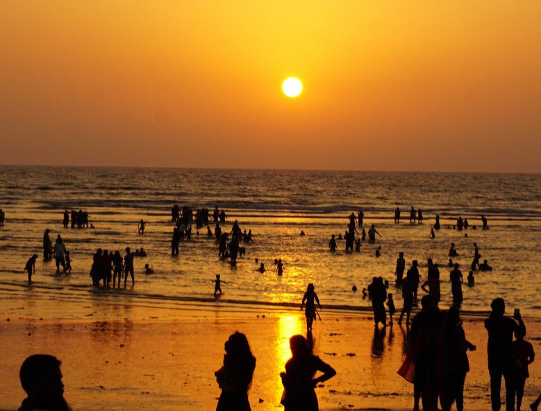 Aksa Beach, Maharashtra, India